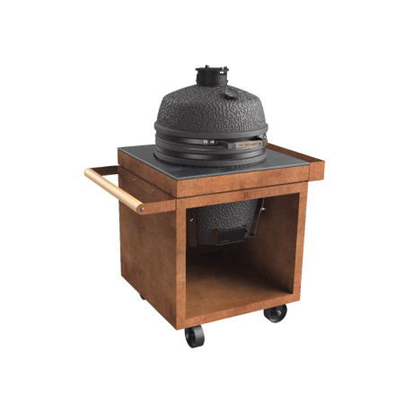 Table kamado corten 75 PRO+ Ceramic Dark Ofyr