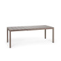 Table Rio 140 Extensible Nardi, coloris tortora