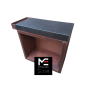 Block Butcher Storage 90 corten avec plan de travail céramique Ofyr