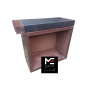 Block Butcher Storage 90 corten avec plan de travail céramique Ofyr