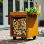 Table de mise en place Corten 65 PRO Teck - OFYR