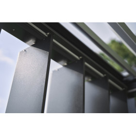 Paroi latérale à lamelles - Pergola | Biohort