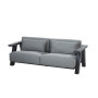 Ensemble salon Iconic - Anthracite - y compris table basse Forza 4 Seasons Outdoor