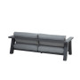Ensemble salon Iconic - Anthracite - y compris table basse Forza 4 Seasons Outdoor
