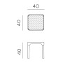 Table d'appoint NET 40 | NARDI