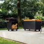 Brasero Classic+ Storage black 100 PRO Ofyr