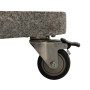 Set de roulettes pour pied en Granit 125kg
