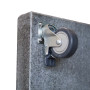 Set de roulettes pour pied en Granit 125kg