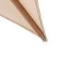 Parasol déporté Siesta Premium 300x300cm WOODLOOK - SAND| 4 Seasons Outdoor