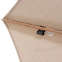 Parasol déporté Siesta Premium 300x300cm WOODLOOK - SAND| 4 Seasons Outdoor