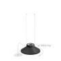 Feu de table Spin X 1200 Noir - Höfats