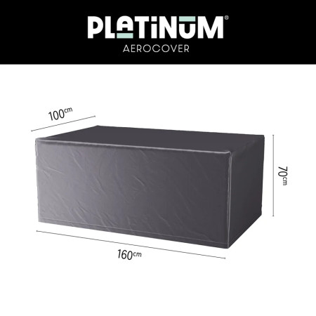 Housse Aerocover de table 160x100xH70cm | PLATINUM