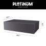 Housse Aerocover d'ensemble table à manger 240x150xH85cm | PLATINUM