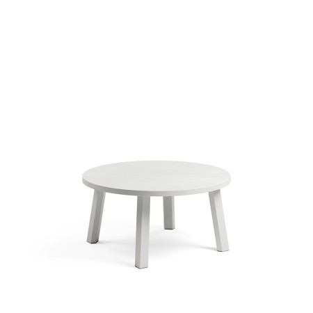 Table basse ronde NARDI Maximo 60 Mini, coloris Gesso