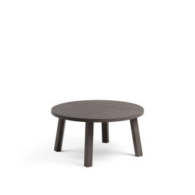 Table basse ronde NARDI Maximo 60 Mini, coloris Terra