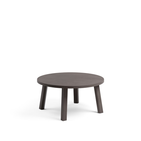 Table basse ronde NARDI Maximo 60 Mini, coloris Terra