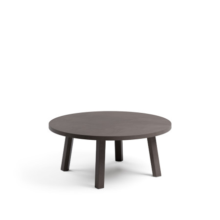 Table basse ronde NARDI Maximo 70 Mini, coloris Terra