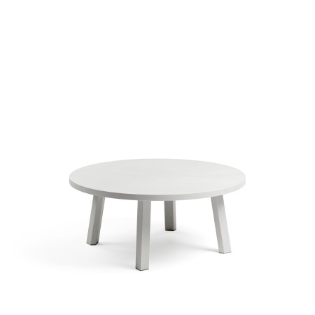 Table basse ronde NARDI Maximo 70 Mini, coloris Gesso