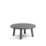 Table basse ronde NARDI Maximo 70 Mini, coloris Basalto