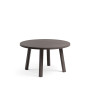 Table basse ronde NARDI Maximo 70 Maxi, coloris Terra