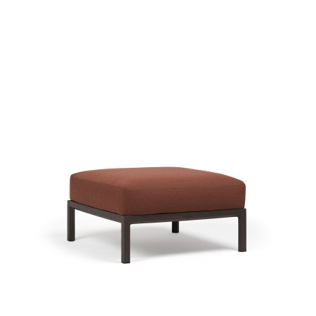 Pouf NARDI Maximo, structure Terra, coussin Sunbrella Cannella
