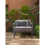 Fauteuil NARDI Maximo, structure Basalto, en extérieur