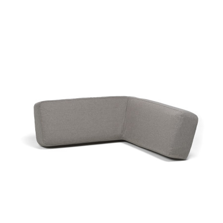 Coussin de dossier d’angle NARDI Maximo, tissu Sunbrella Lava
