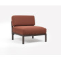 Élément central NARDI Maximo avec coussin de dossier Sunbrella Cannella
