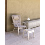 Fauteuil NARDI Folio avec Coussin Comfort Lino, en extérieur