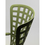 Fauteuil NARDI Folio Agave, détail du dossier ajouré
