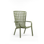 Fauteuil NARDI Folio Agave, vue de trois-quarts