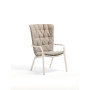 Coussin Comfort NARDI Folio Lino sur fauteuil Folio Corda