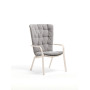 Coussin Comfort NARDI Folio Grigio sur fauteuil Folio Corda