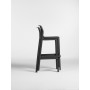Tabouret de bar NARDI Net Stool Antracite, autre vue