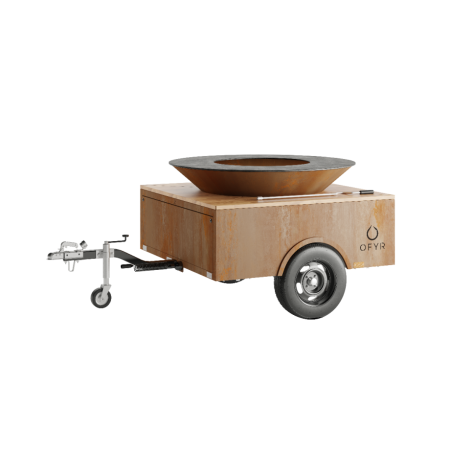 Brasero corten Trailer Ofyr