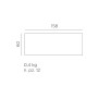 Dimensions : Serviette de plage NARDI Net Lounge