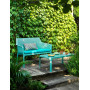 Banc NARDI Net Bench avec coussin, en extérieur
