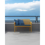 Banc NARDI Net Bench avec coussin, en extérieur