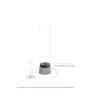 Feu de table SPIN air 900 – Höfats