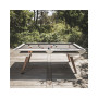 Billard Origin outdoor blanc dans un jardin