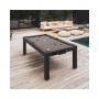 Billard Classic gris noir au bord d’une piscine