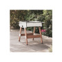 Baby-foot Origin Duo blanc sur une terrasse