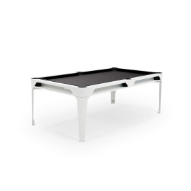 Billard Hyphen outdoor blanc, tapis gris foncé, Cornilleau