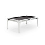 Billard Hyphen outdoor blanc, tapis gris foncé, Cornilleau