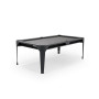 Billard Hyphen outdoor gris noir, tapis gris clair, Cornilleau