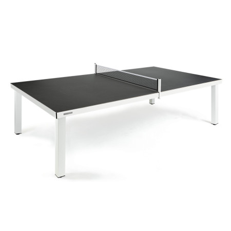 Table de ping-pong Classic outdoor blanc Cornilleau sur fond blanc