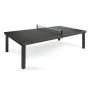 Table de ping-pong Classic outdoor gris noir Cornilleau sur fond blanc