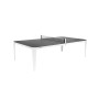 Table de ping-pong Hyphen outdoor blanc Cornilleau sur fond blanc