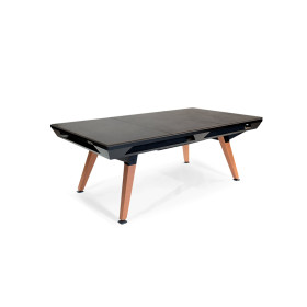 Plateaux de table pour billard Origin noir – décor bois – Cornilleau