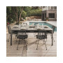 Plateaux de table pour billard Hyphen gris noir – décor bois – Cornilleau